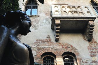 Verona, balcone giulietta, romeo e giulietta