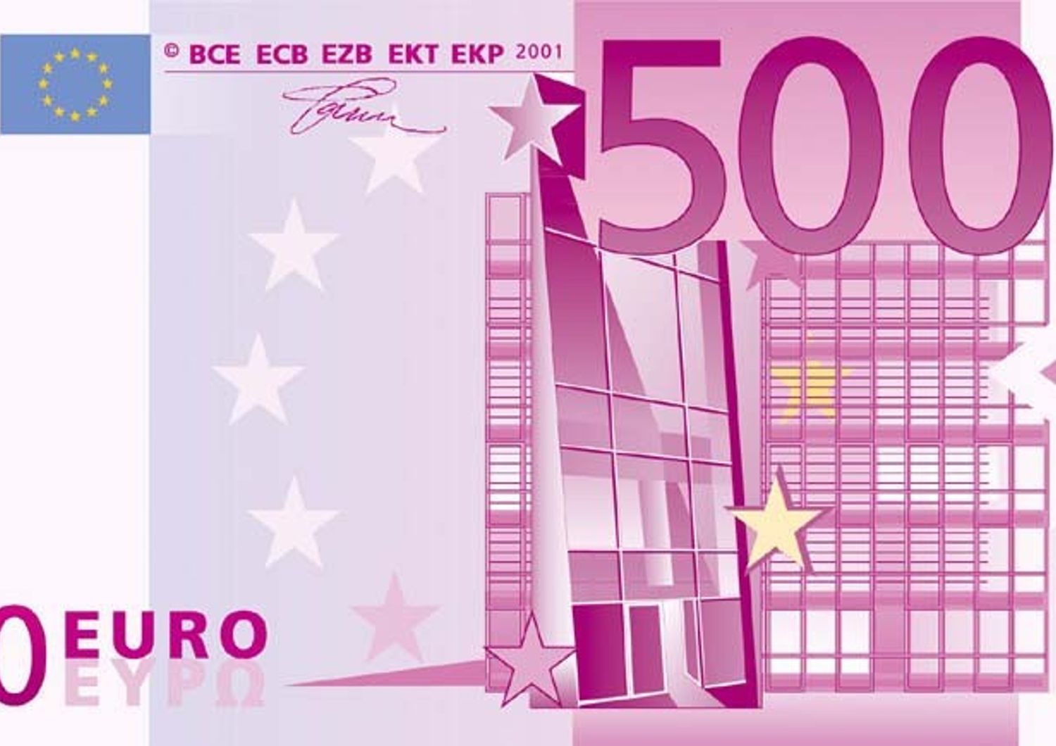 Banconota 500 euro&nbsp;