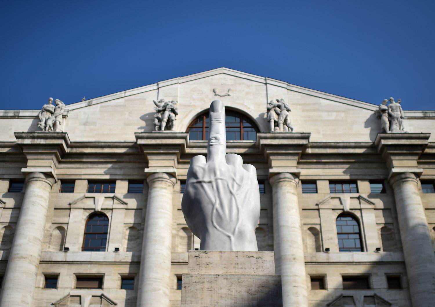 &nbsp;Borsa Milano Piazza Affari - afp