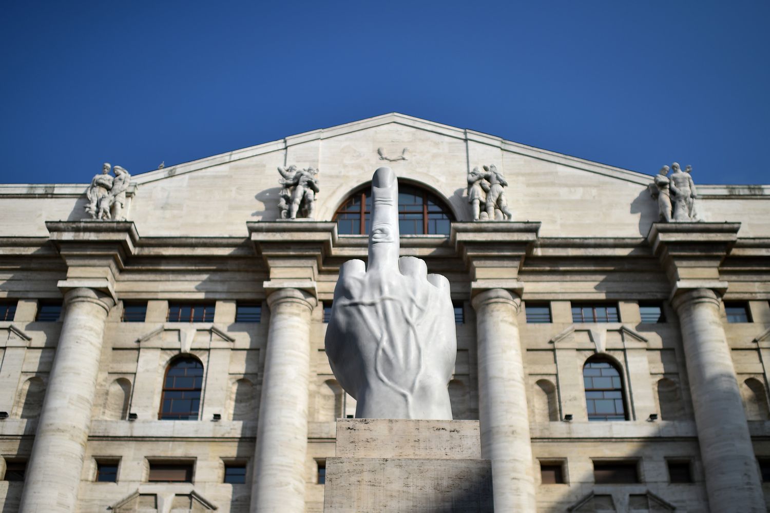 &nbsp;Borsa Milano Piazza Affari - afp