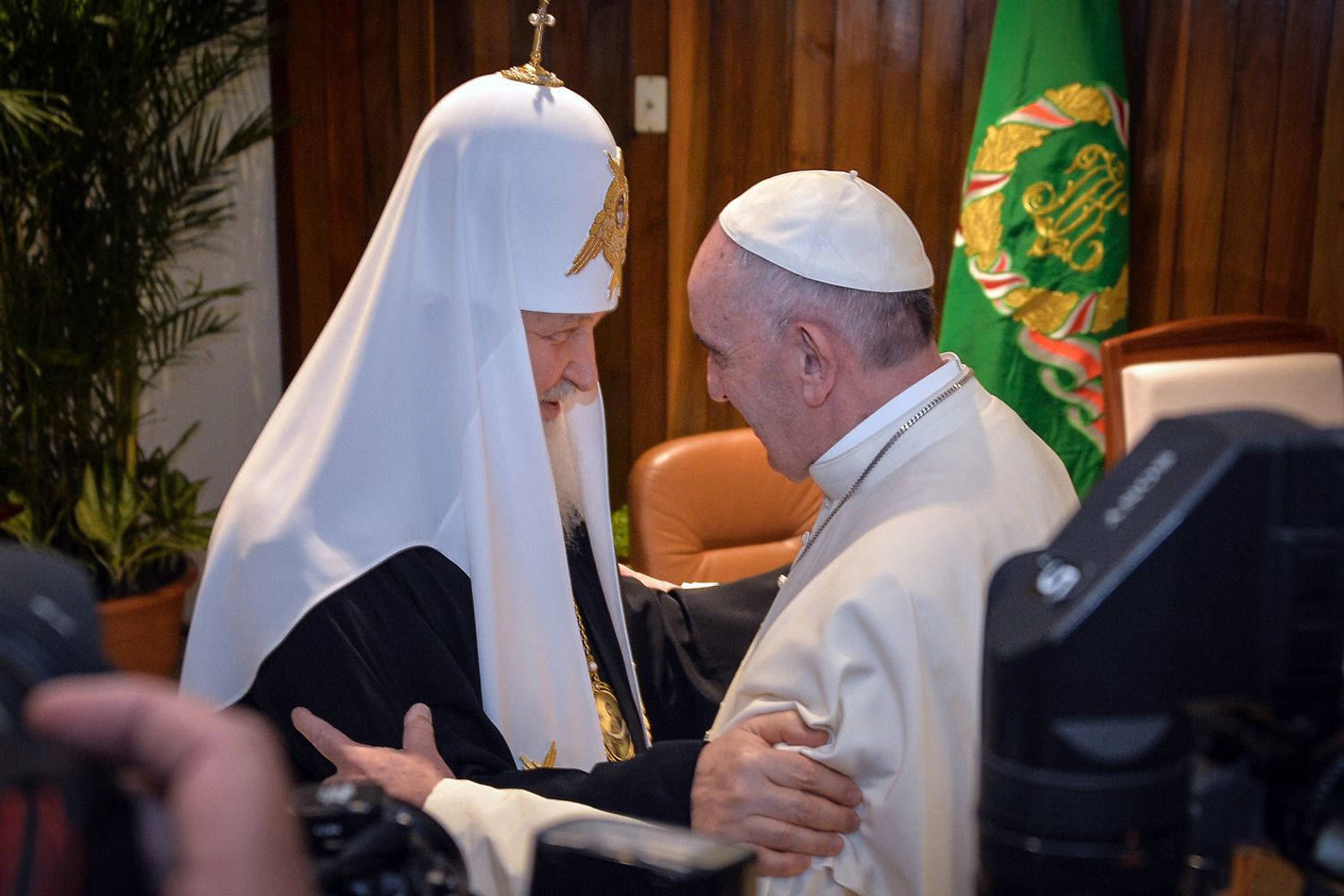 Kirill - Papa Francesco (Afp)&nbsp;