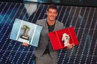 Francesco Gabbani &nbsp;vince Sanremo Giovani con &nbsp;&quot;Amen&quot;&nbsp;(Ravaglifoto)