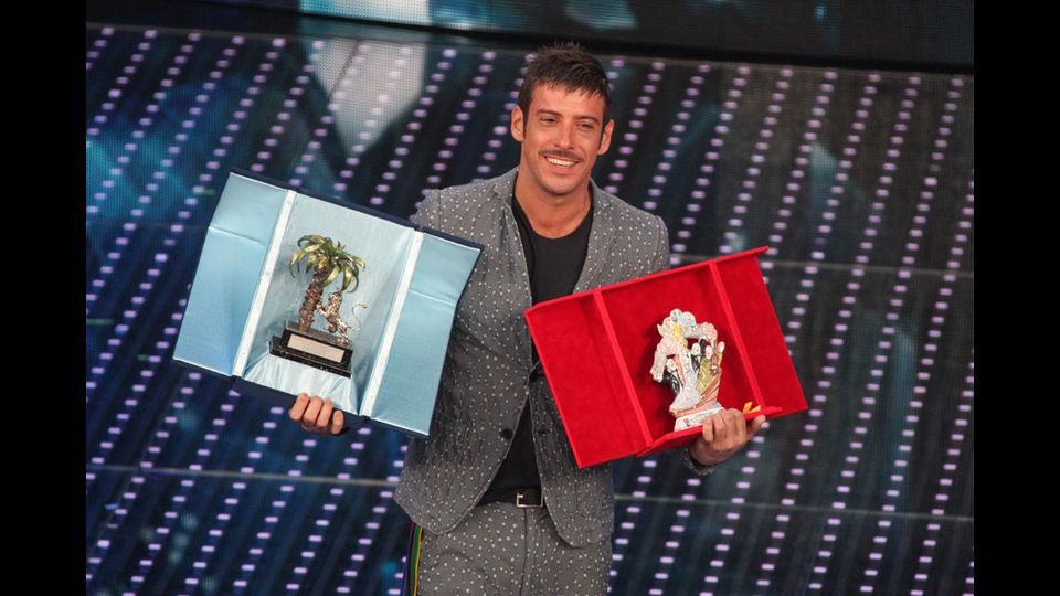 Francesco Gabbani &nbsp;vince Sanremo Giovani con &nbsp;&quot;Amen&quot;&nbsp;(Ravaglifoto)