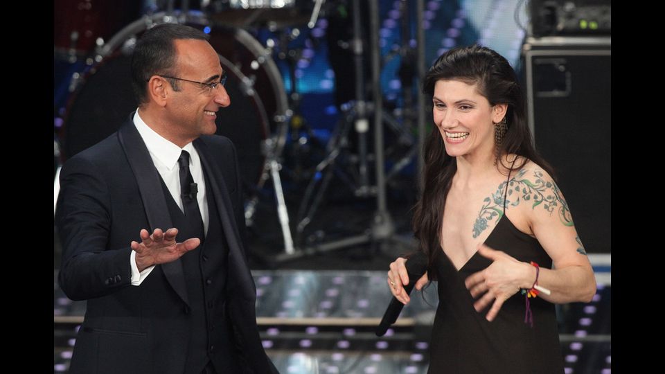 Elisa e Carlo Conti&nbsp;(Ravaglifoto)&nbsp;