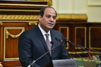 &nbsp;Abdel Fattah al Sisi presidente Egitto (Afp)