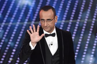 &nbsp;Carlo Conti,&nbsp;66&deg; Festival della Canzone Italiana, finale&nbsp;(Agf)