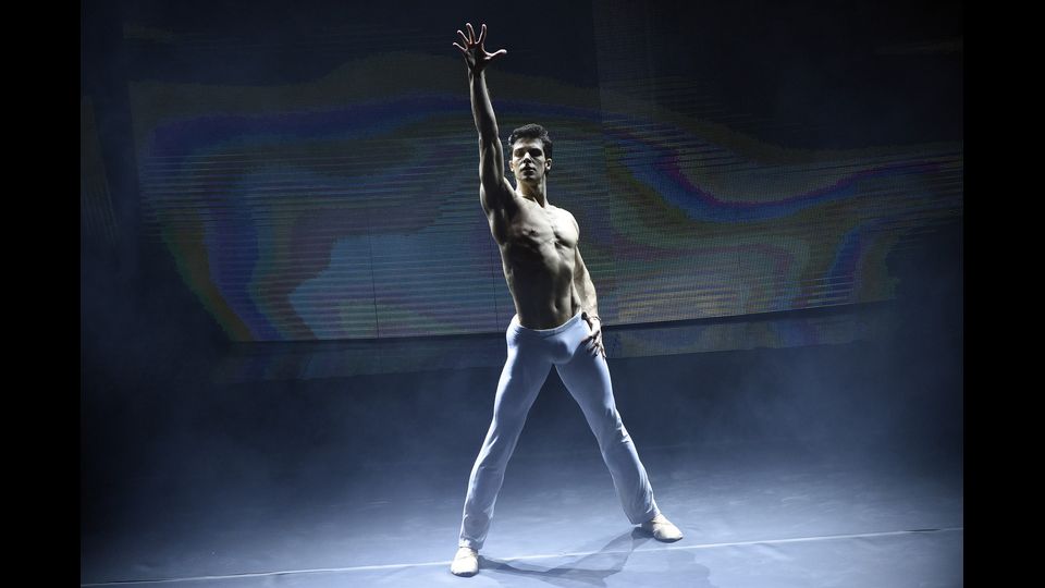 Roberto Bolle, 66&deg; Festival della Canzone Italiana, finale (Agf)&nbsp;