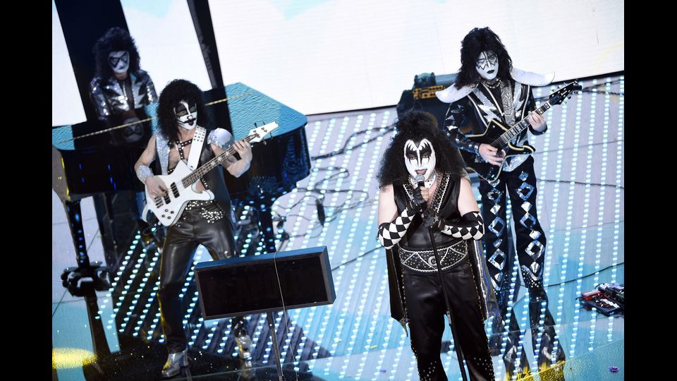 &nbsp;Elio e le storie tese, &nbsp;66&deg; Festival della Canzone Italiana, finale&nbsp;(Agf)