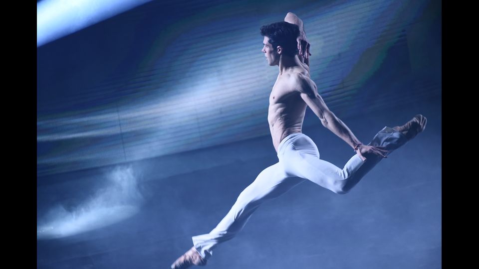 Roberto Bolle, 66&deg; Festival della Canzone Italiana, finale (Afp) &nbsp;