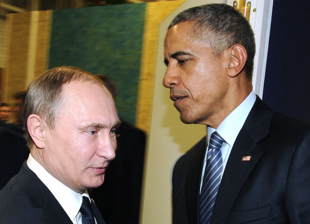 &nbsp;Putin e Obama - afp