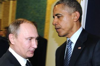 &nbsp;Putin e Obama - afp