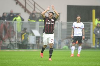 &nbsp;Calcio serie A&nbsp;Milan Geona Carlos Bacca - afp
