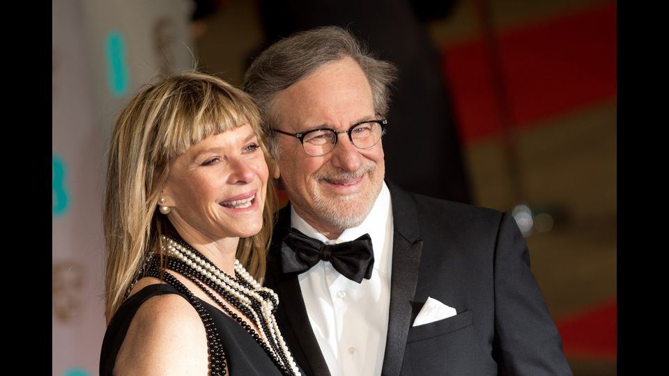 Kate Capshaw e Steven Spielberg (Afp)&nbsp;