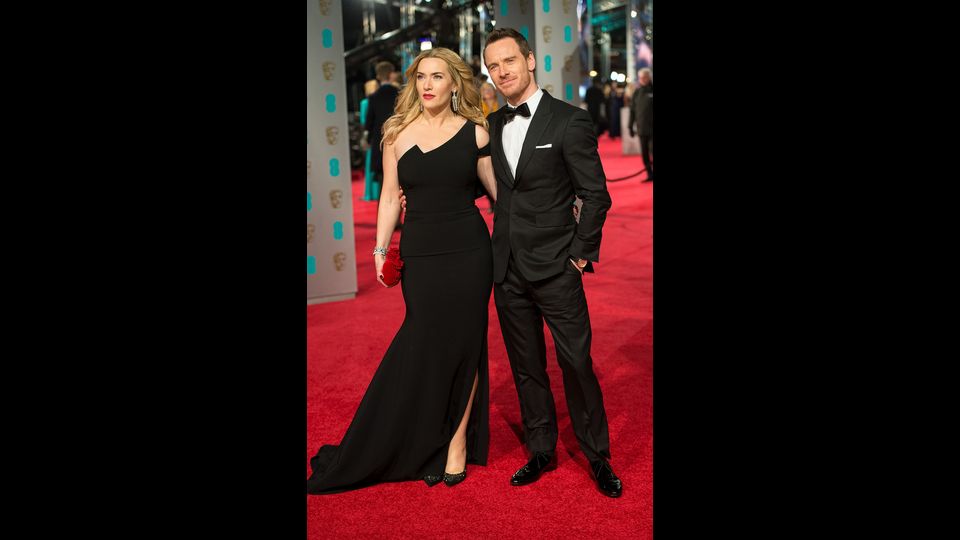 Kate Winslet e Fassbender (Afp)&nbsp;