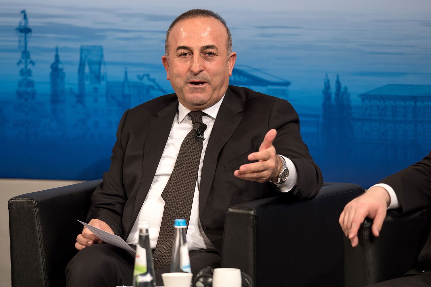 &nbsp;Mevlut Cavusoglu ministro esteri turco - afp