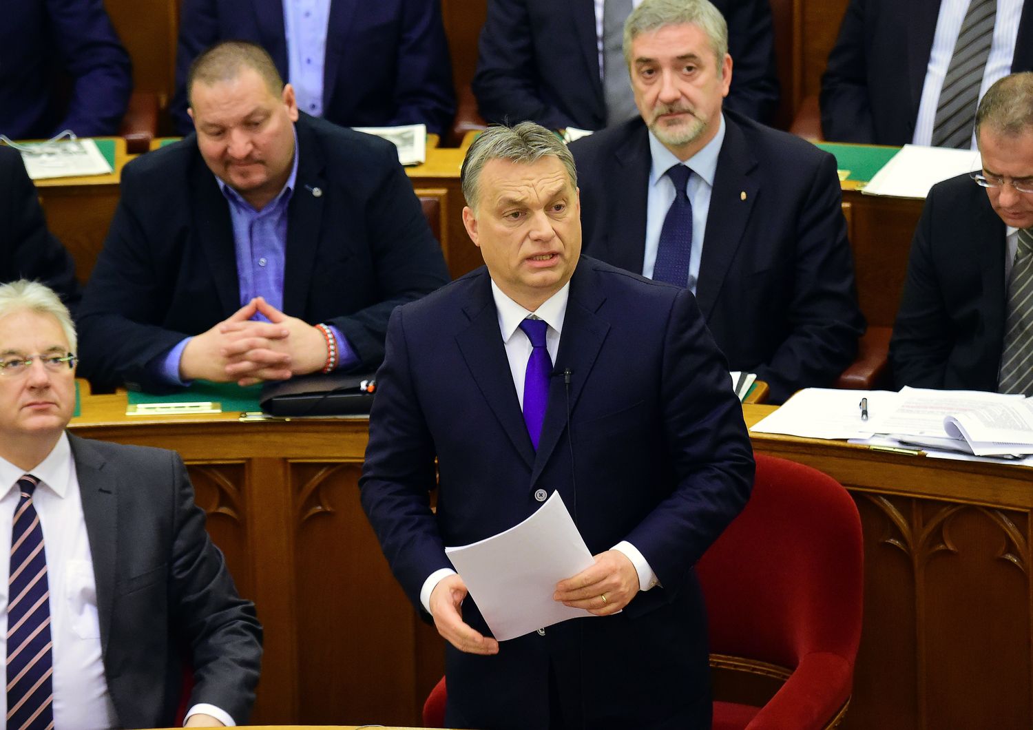 &nbsp;Ungheria primo ministro Viktor Orban migranti - afp