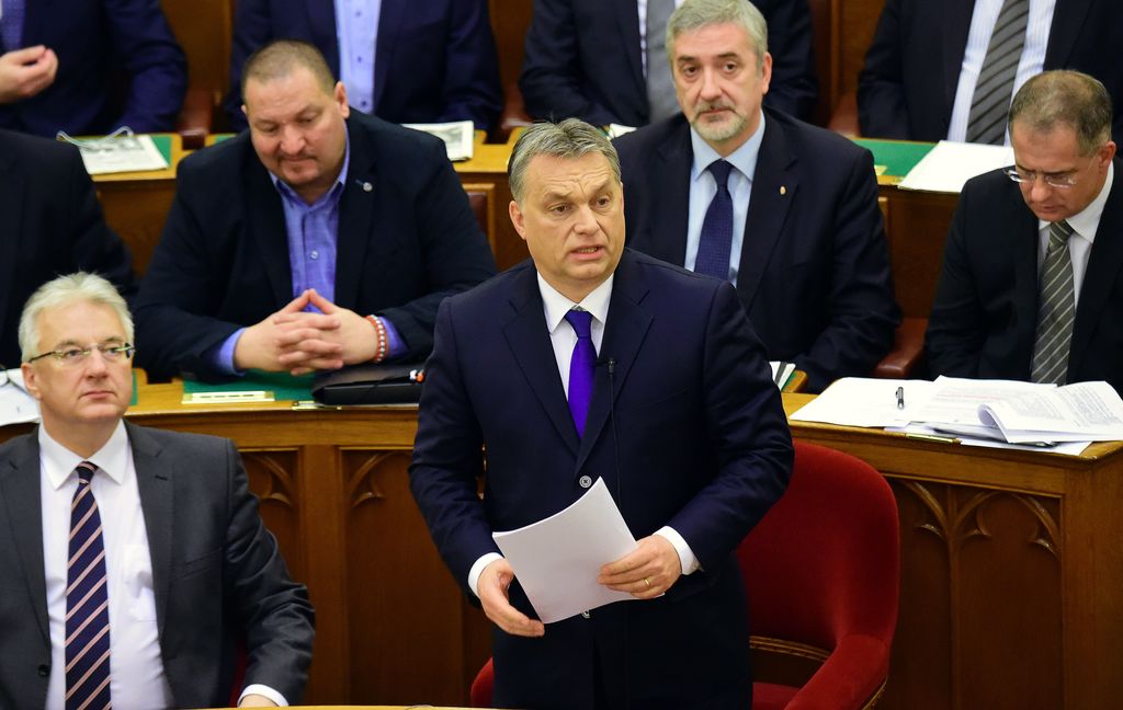 &nbsp;Ungheria primo ministro Viktor Orban migranti - afp