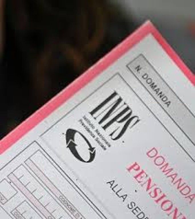 &nbsp;domanda di pensione inps