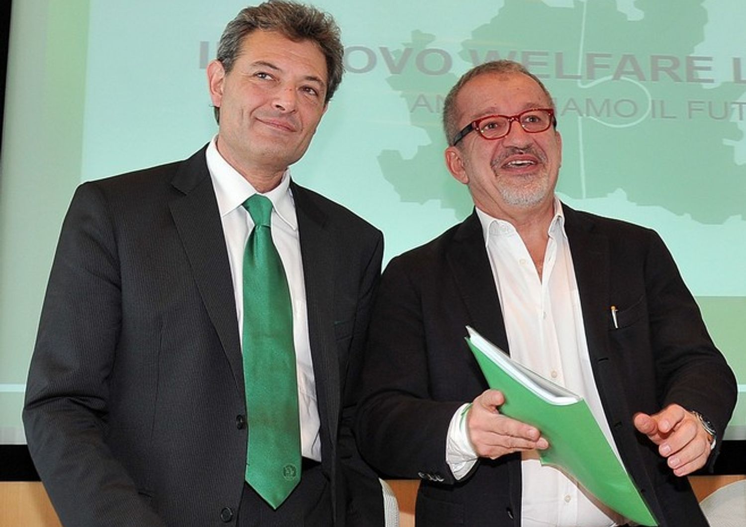 &nbsp;Fabio Rizzi Lega Nord Roberto Maroni (Agf)