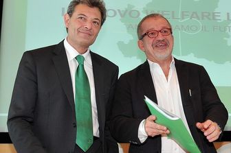 &nbsp;Fabio Rizzi Lega Nord Roberto Maroni (Agf)