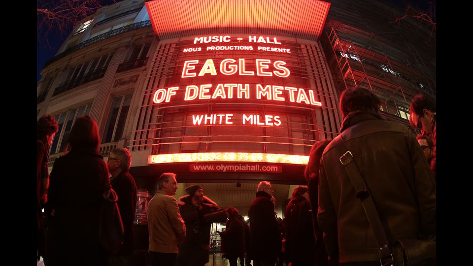 Parigi concerto degli Eagles of death metal (Afp)&nbsp;