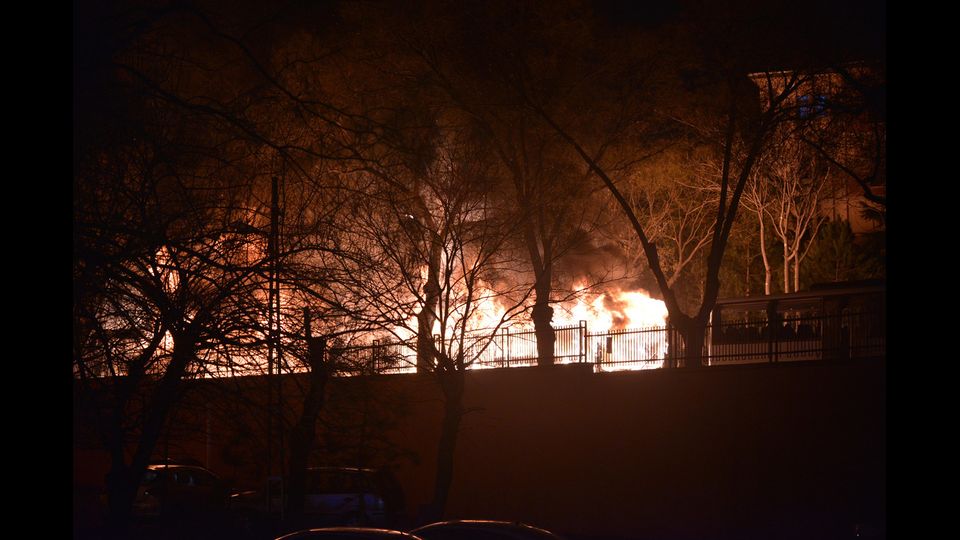 &nbsp;Autobomba ad Ankara, strage di militari&nbsp;(afp)