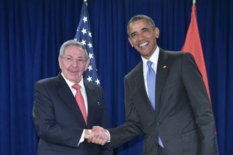 &nbsp;obama castro (afp)