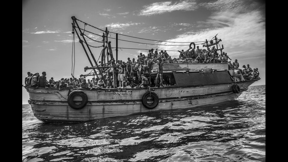 Categoria Contemporary Issues -&nbsp;2 premio storie 'In the Same Boat' di Francesco Zizola, Italia