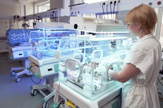 neonato bambini incubatrice ospedale pediatrico (Agf)&nbsp;