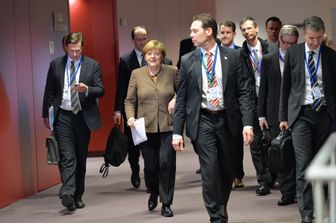 Angela Merkel vertice capi di stato (Afp)&nbsp;