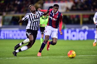 Paul Pogba, Juventus Ibrahima Mbaye, Bologna (afp)