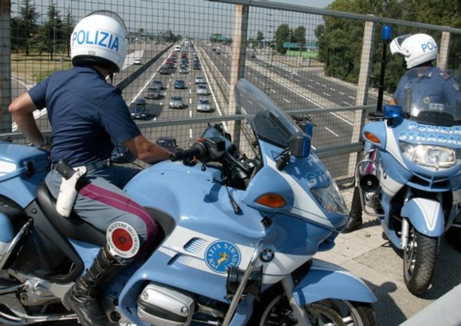 &nbsp;Polizia Stradale autostrada