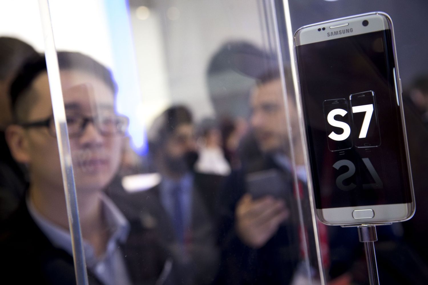 Mobile World Congress in Barcelona, Samsung S7 (Afp)&nbsp;