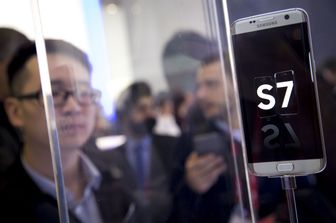 Mobile World Congress in Barcelona, Samsung S7 (Afp)&nbsp;