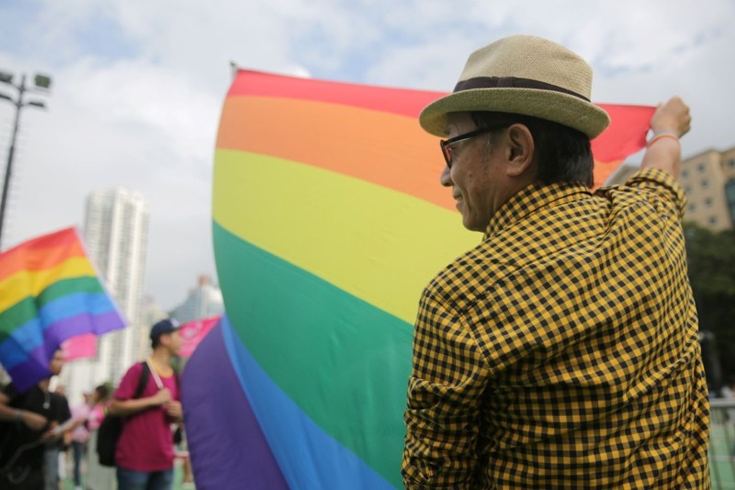 &nbsp;Unioni civili, bandiera arcobaleno