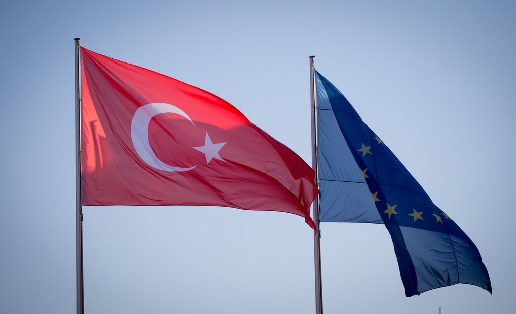 &nbsp;Bandiera turca, turchia, Ue, unione europea