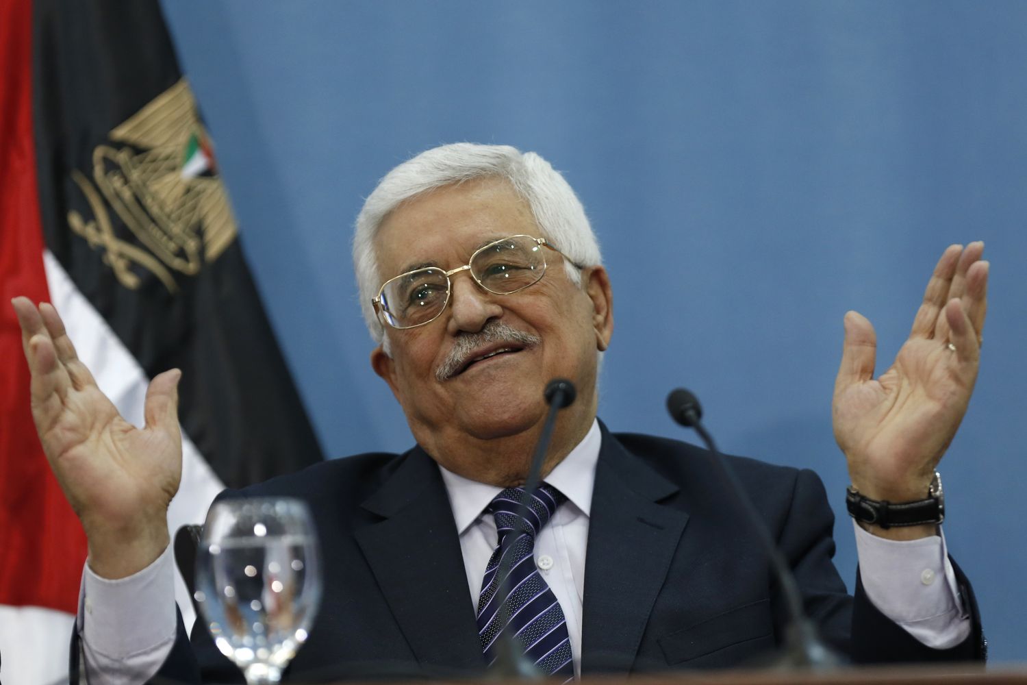 Abu Mazen presidente Anp Cisgiordania (afp)&nbsp;
