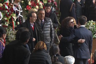 &nbsp;Benigni a funerali Eco