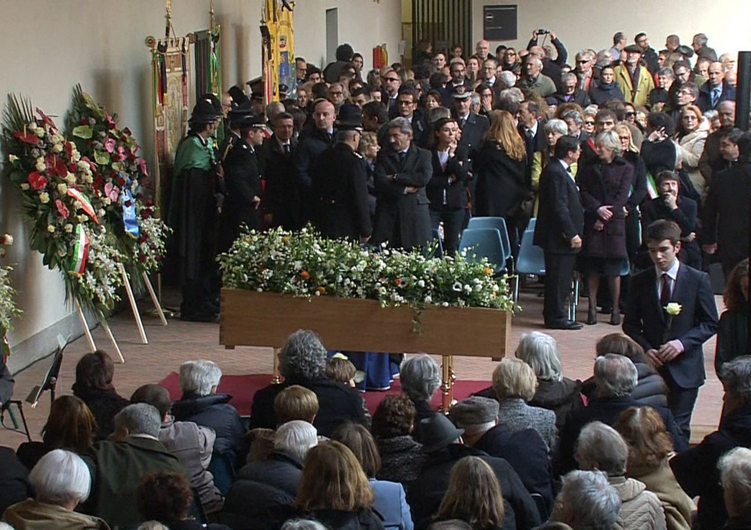 &nbsp;Funerali Umberto Eco (Afp)