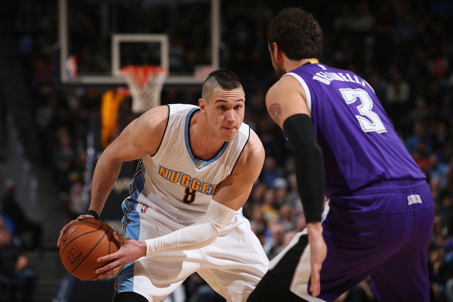 Nba, Gallinari Belinelli (Afp)&nbsp;