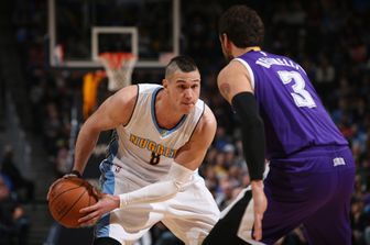 Nba, Gallinari Belinelli (Afp)&nbsp;