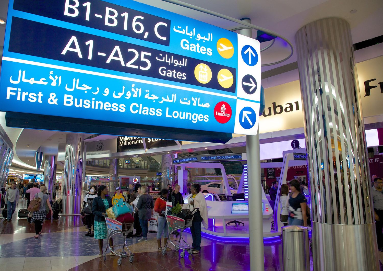 Aeroporto Dubai (Afp)&nbsp;