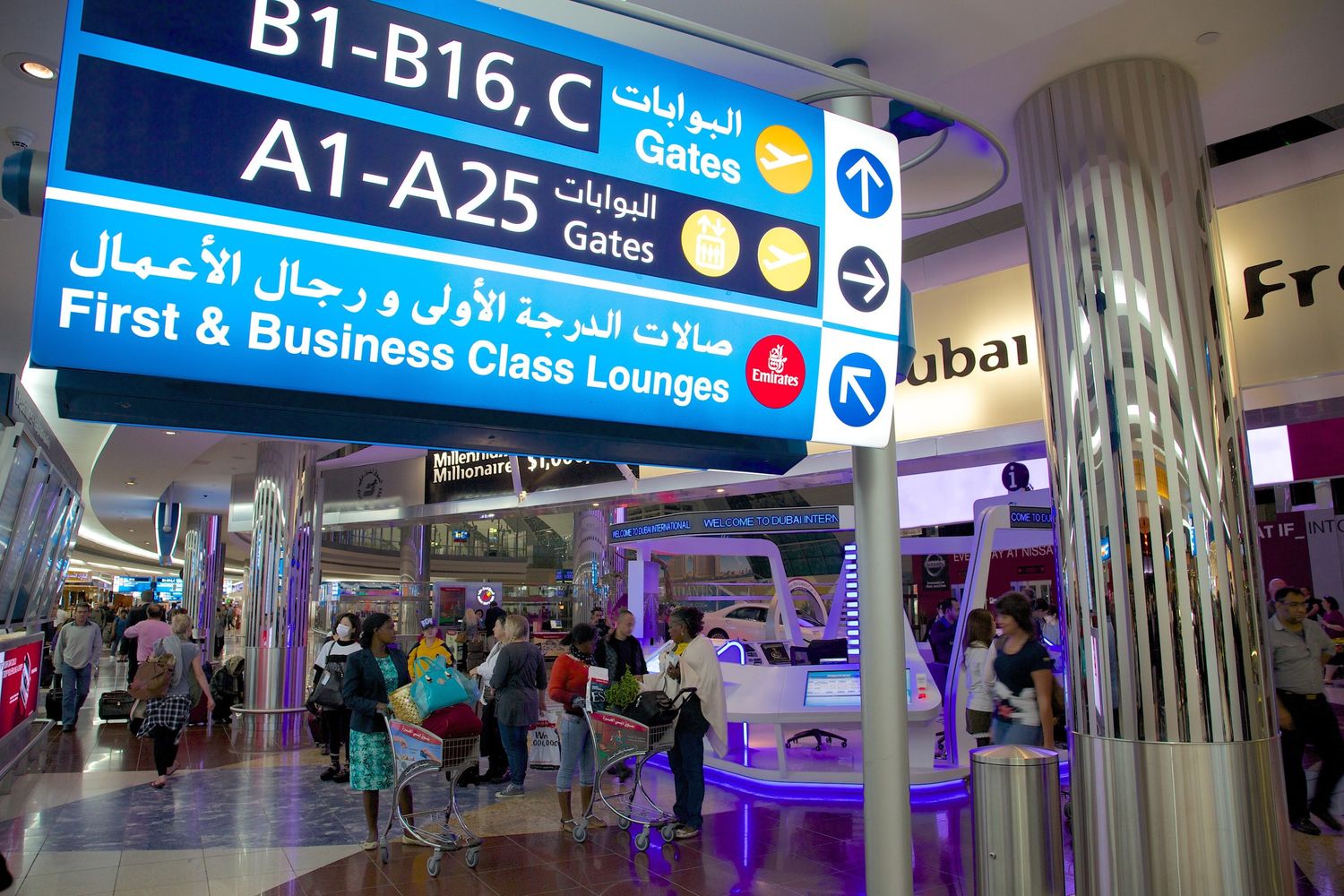 Aeroporto Dubai (Afp)&nbsp;