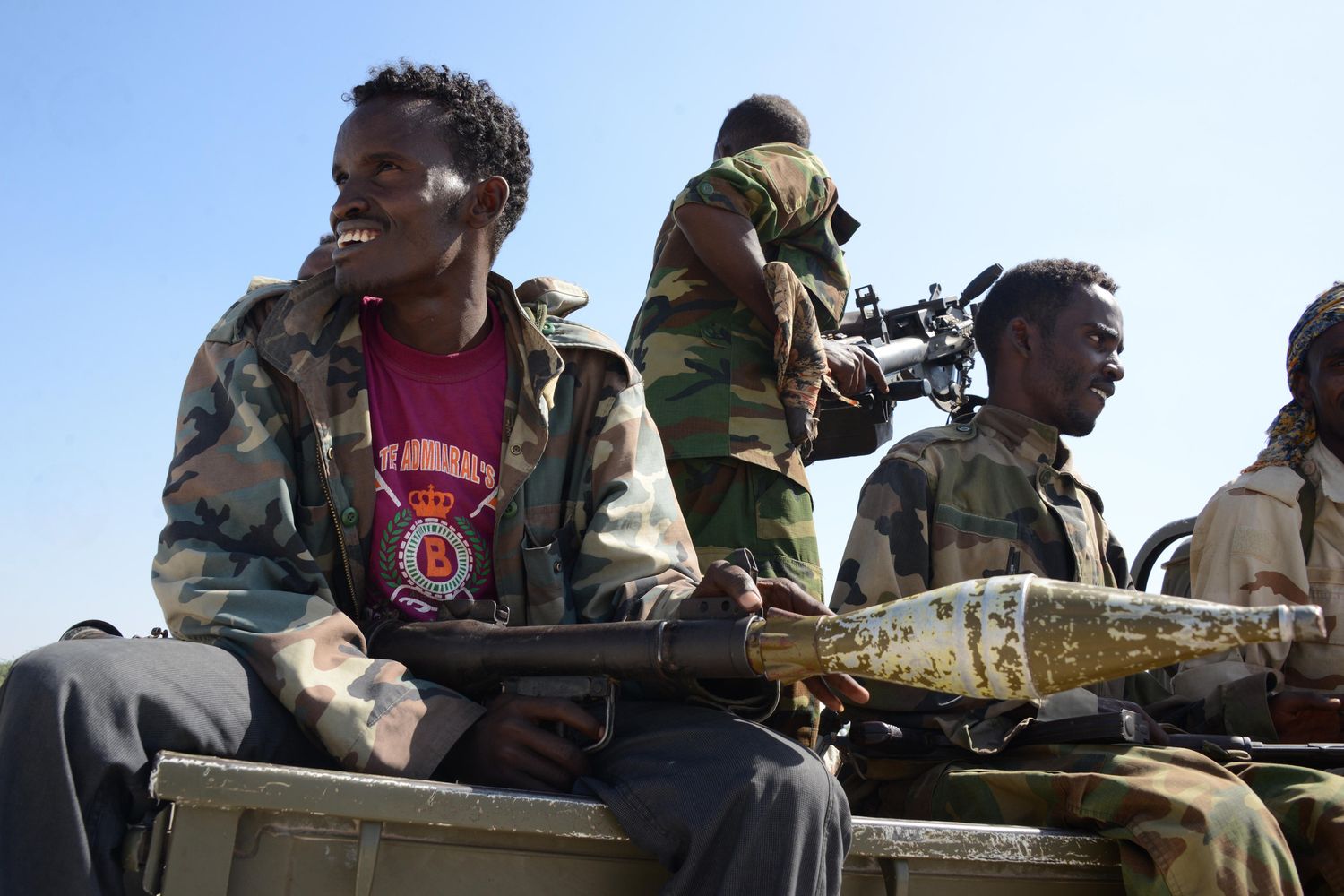 Mogadiscio soldati somali esercito somalo attacchi al shebaab - afp