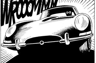 E&#39; febbre d&#39;auto d&#39;epoca sul web. Si delira per la Jaguar di Diabolik - FOTO