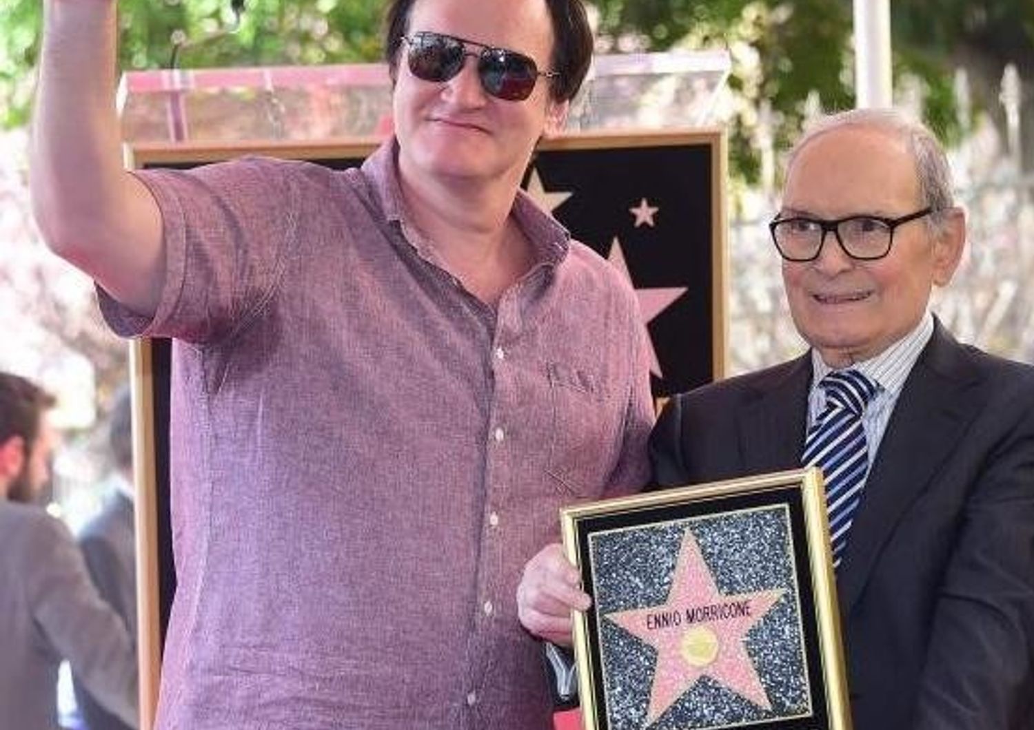 La stella Morricone sulla Walk of Fame di Hollywood