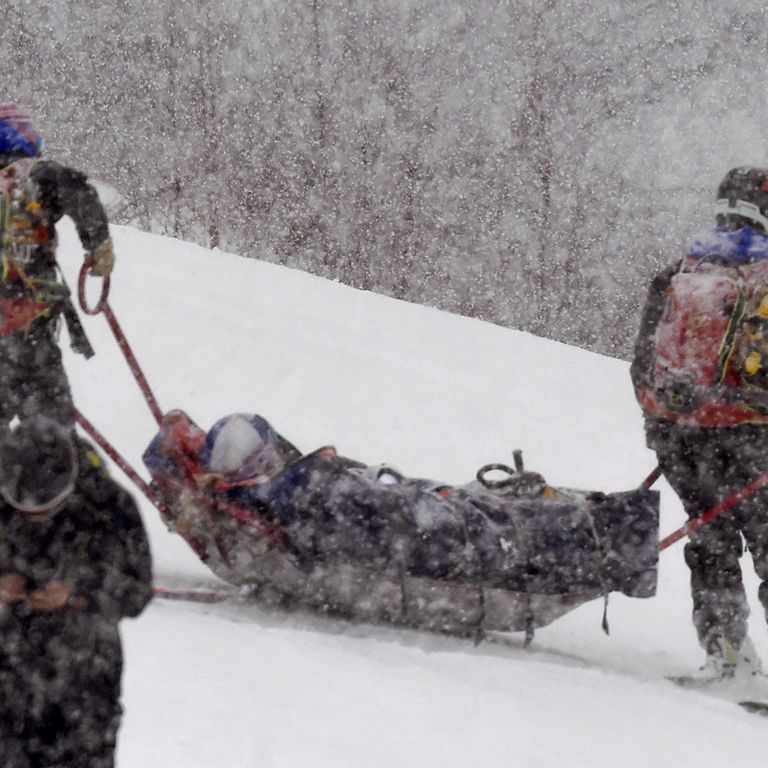 Una decisione sofferta ma inevitabile: Lindsey Vonn chiude anzitempo la sua stagione in Coppa del Mondo a causa della microfrattura al ginocchio sinistro rimediata sabato scarso per una caduta durante il SuperG di Soldeu&nbsp;- &nbsp;Lindsey Vonn&nbsp;(Afp)