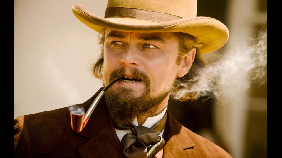 Leonardo DiCaprio in una scena di Django Unchained, 2012 (Afp)&nbsp;