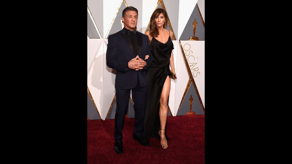 Sylvester Stallone e Jennifer Flavin  (Afp)&nbsp;