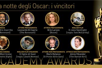 Infografica sugli Oscar&nbsp;